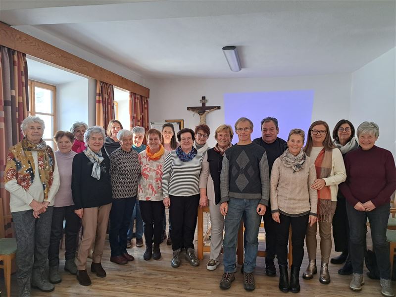 Gruppenfoto vom Workshop in Sterzing